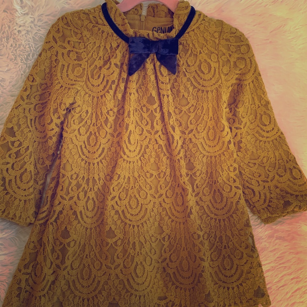 Toddler girl bow dress